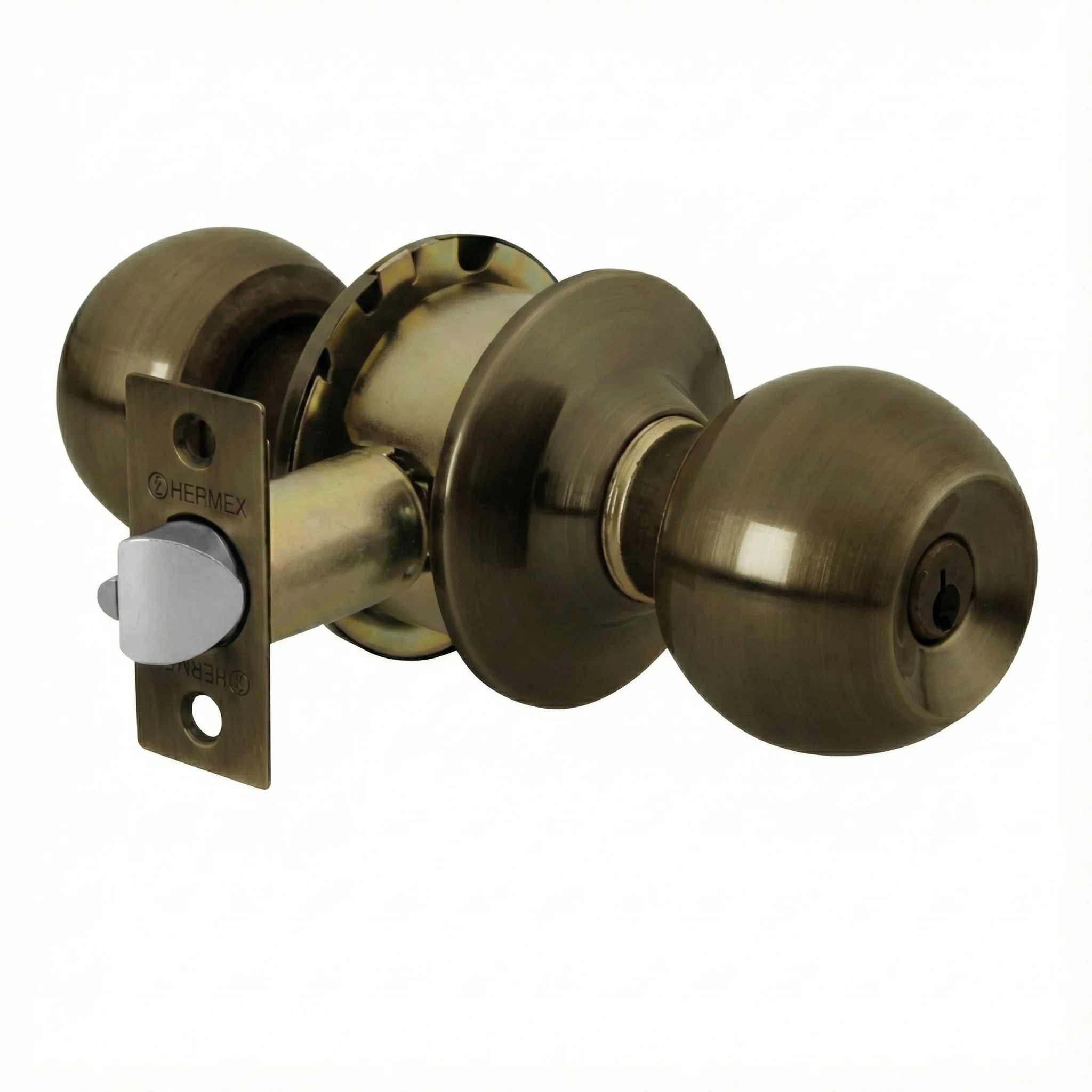 CERRADURA POMO
PISTILLO DORADA