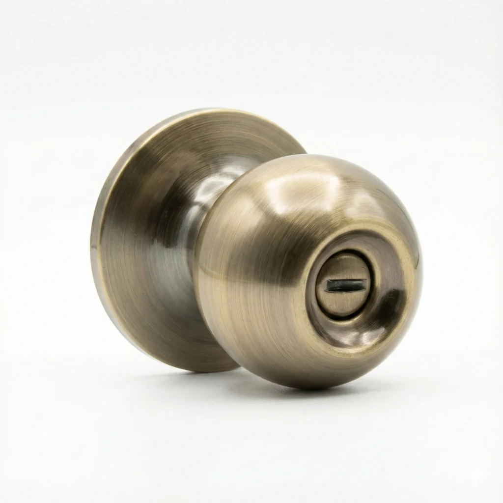 CERRADURA DE POMO PISTILLO Y LLAVE