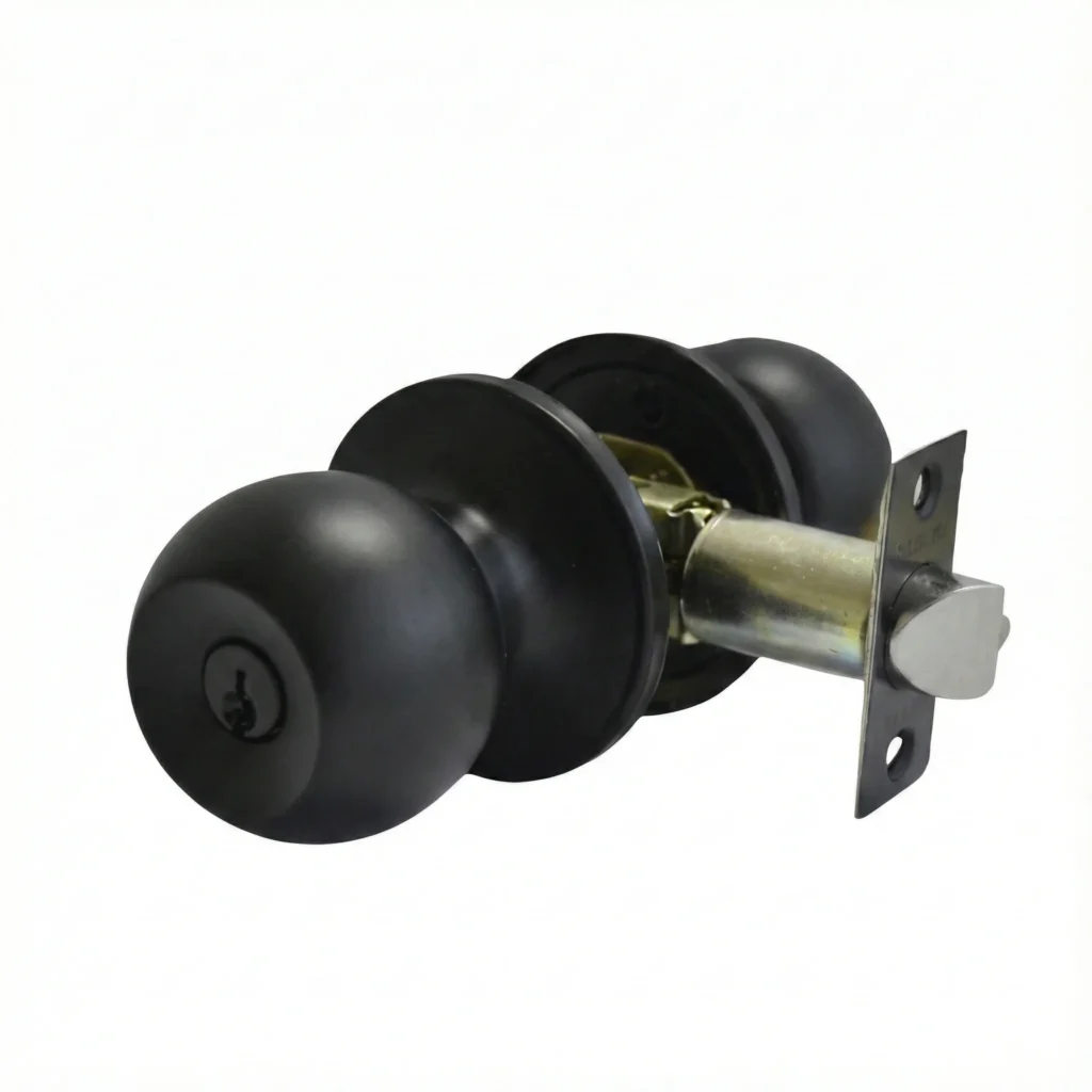 CERRADURA DE POMO PISTILLO Y LLAVE