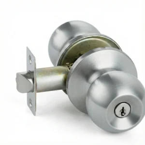 CERRADURA DE POMO PISTILLO Y LLAVE PLOMO